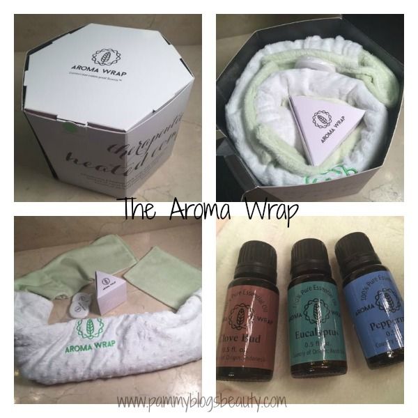 Pammy Blogs Beauty My Home Spa Relax and Pamper with the Aroma Wrap